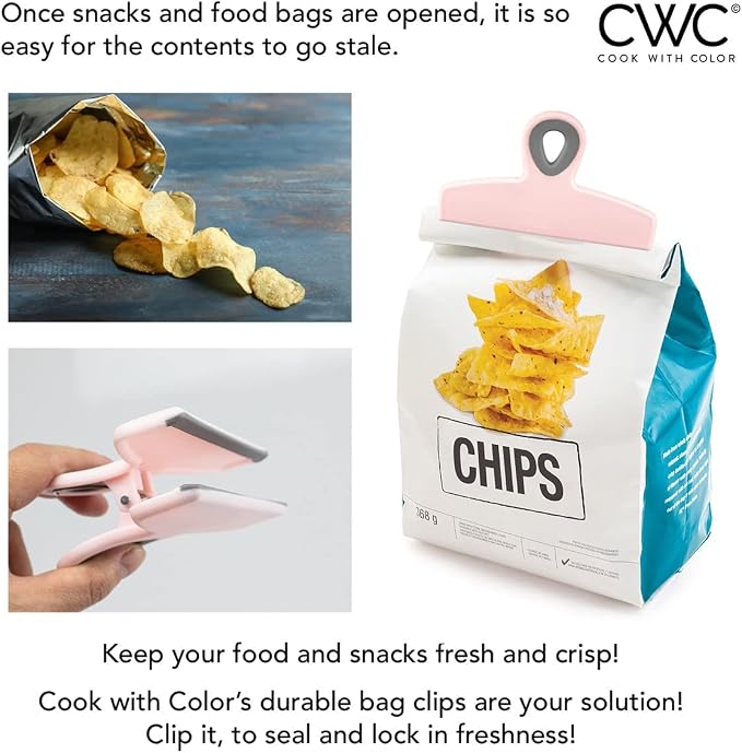 COOK WITH COLOR Bag Clips - Image 4