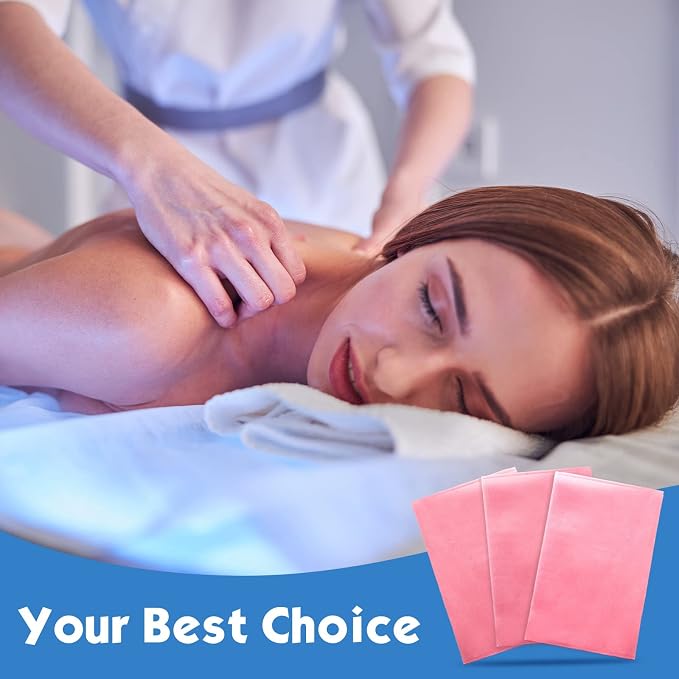Tegeme 150 Pieces Disposable Massage Table Sheets 31" x 70" Waterproof Bed - Image 4