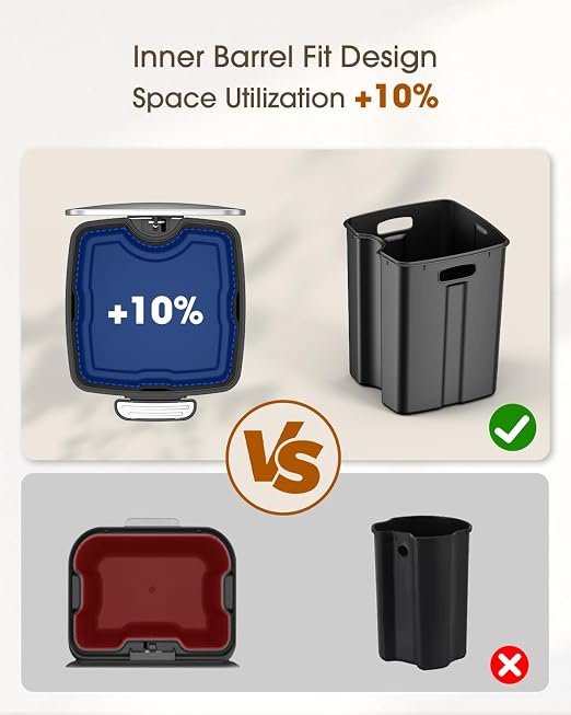 Lovewind Kitchen Trash Can - Image 8