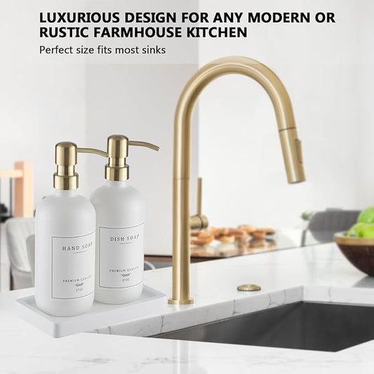 Thick Glass Soap Dispenser - Image 2