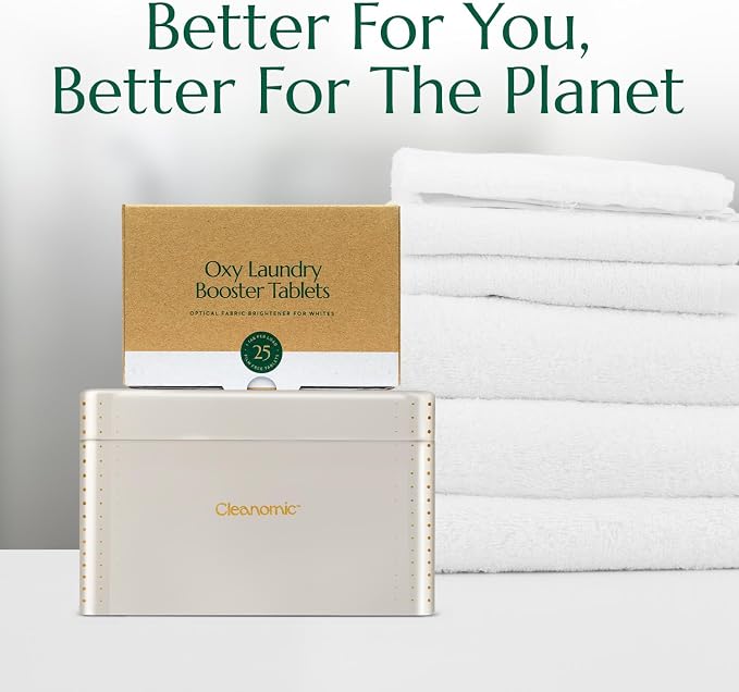 Cleanomic Oxy Booster Tablets and Tablet Tin Bundle - Image 7