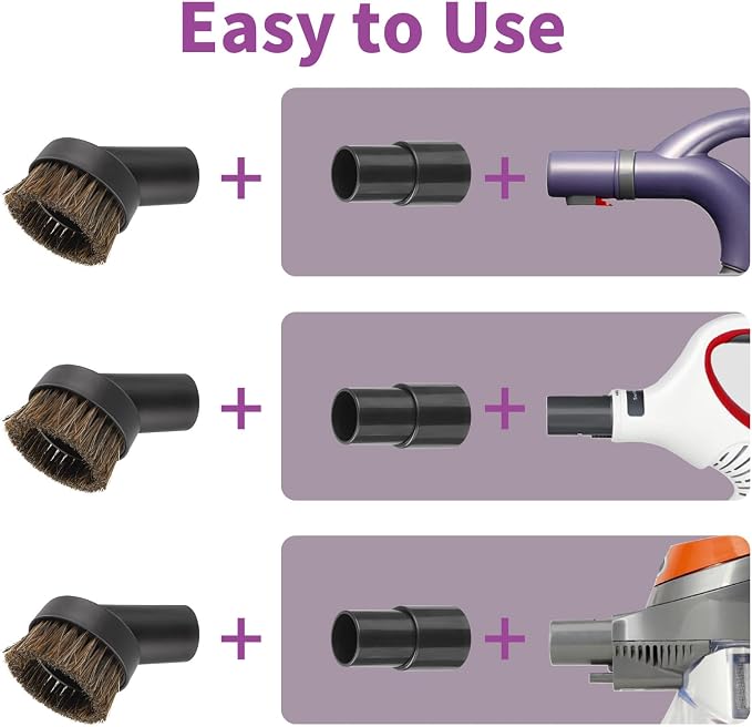 Vacuum Attachments & Brushes, Vacuum Horsehair Brush - Image 4