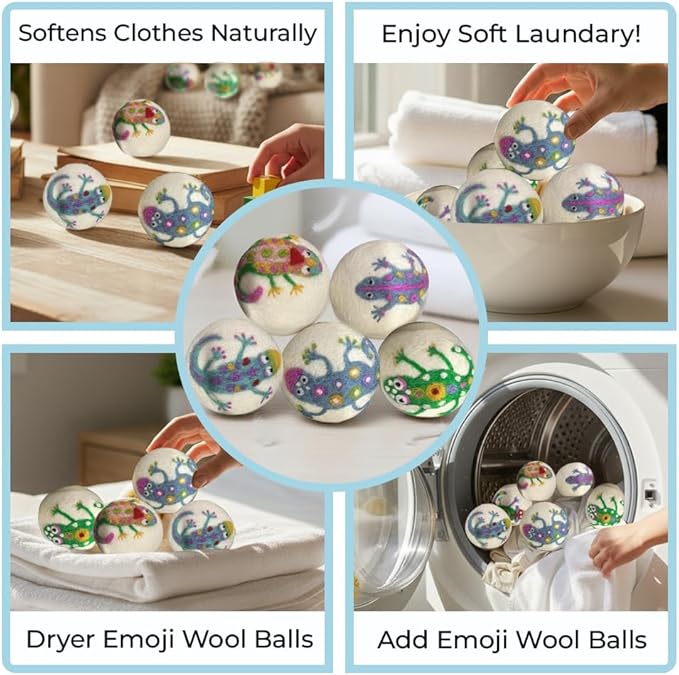 Ezhippie Quality Wool Dryer Balls - Image 2