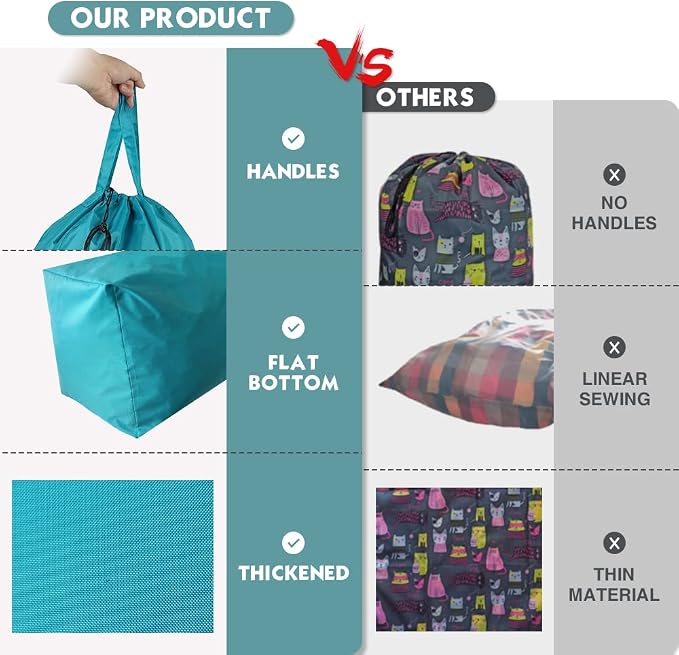 Tear Proof Nylon Laundry Bag - Image 5