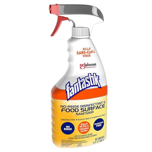 SC Johnson Professional Fantastik No Rinse Disinfectant & Food Surface - Image 2