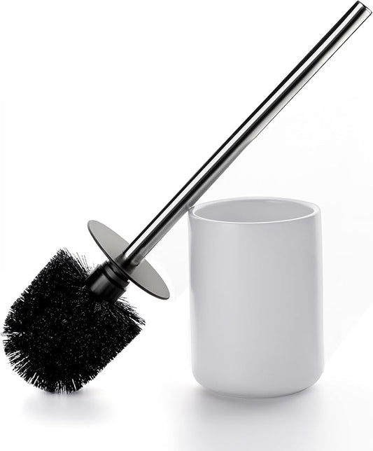Ceramic Toilet Brush & Holder Set by ViosuniuBathroomSpecialists
