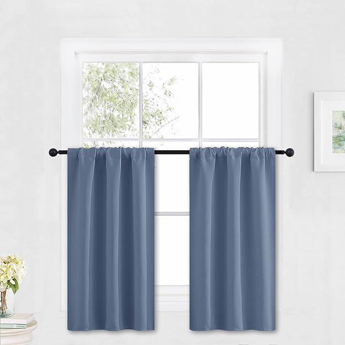 RYB HOME Bathroom Window Curtains by RYBHOME