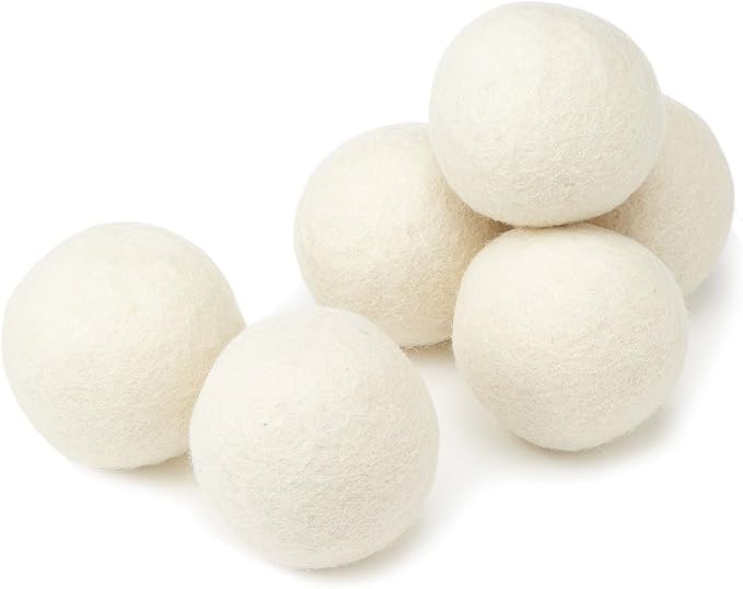 Wool Dryer Balls for use as Natural Fabric Softener - Image 2