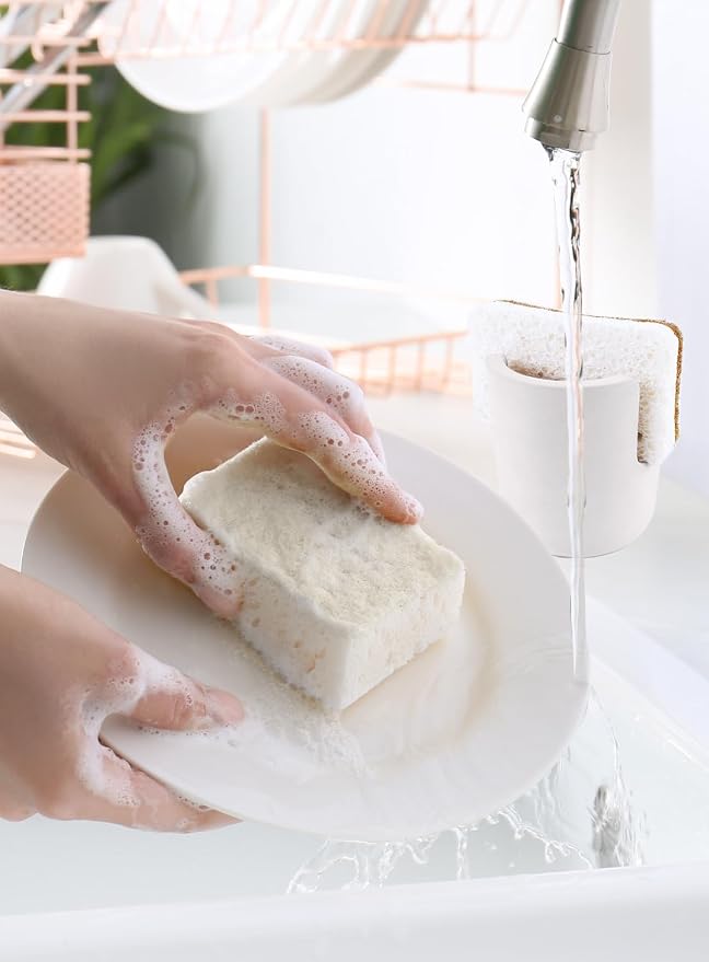 Diatomite Sponge Holder, Dish Sponge Stand - Image 3