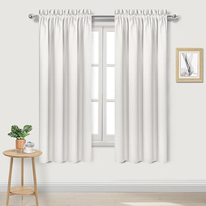 DWCN Blackout Curtains Thermal Insulated, Energy Saving & Noise Reducing by DWCN