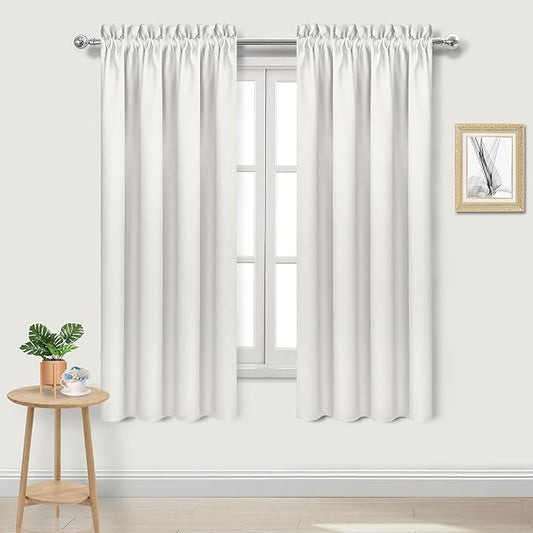 DWCN Blackout Curtains Thermal Insulated, Energy Saving & Noise Reducing by DWCN