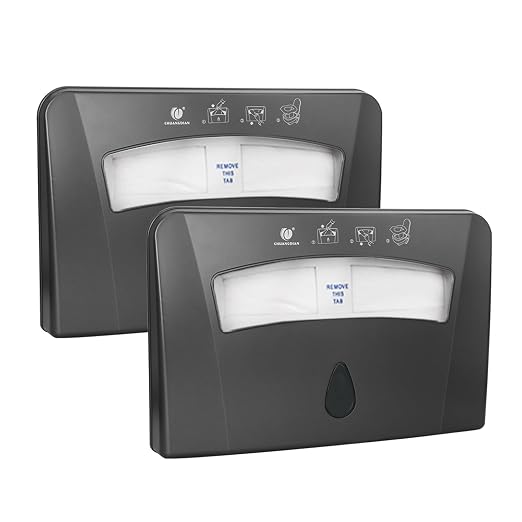 Toilet Seat Cover Dispenser, Wall Mounted Compatible by Chuangdian