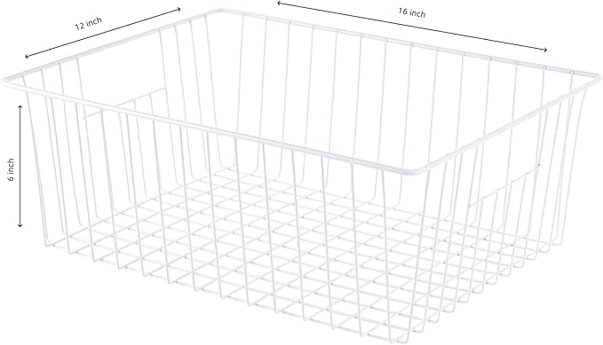 Freezer Organizer Bins, Upright Freezer Baskets - Image 4