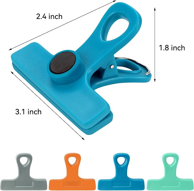 TACGEA Chip Clips, Magnetic Bag Clips - Image 7