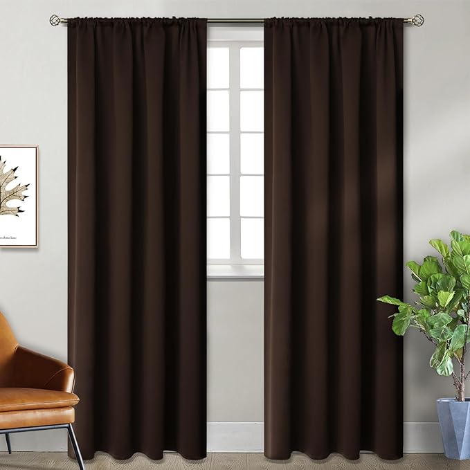 BGment Rod Pocket Blackout Curtains by BGment