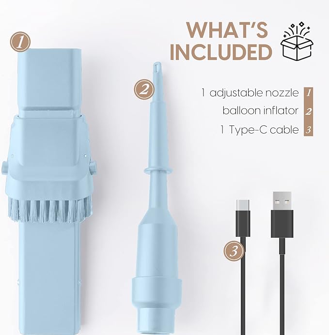 STARUMENT Portable Hand Vacuum Cleaner Handheld Cordless Cleaner - Image 2