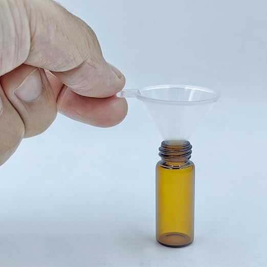 Tiny Small funnels for Filling Small Bottles Capsules Powder Mini Perfume Funnel - Image 3