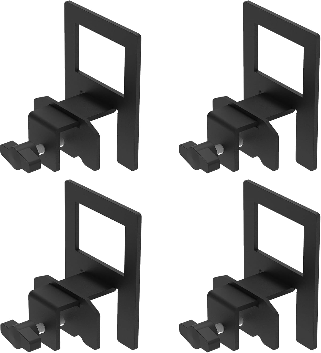 Non Slip Mattress Gaskets for Bed Frame, Mattress Holder in Place Gripper, Heavy Duty Anti-Slip Baffle Mattress Retainer Bar, Keep Mattress from Sliding Gripper, Adjustable, 4 PCS, Bed Parts