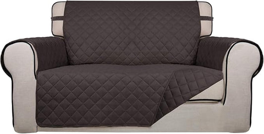 PureFit Reversible Quilted Sofa Cover, Water Resistant Medium Slipcover by PureFit