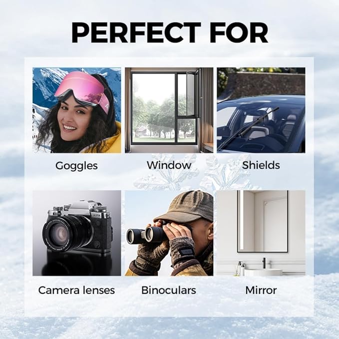 Micromolecular Anti-Fog Coating Wiper–Keeps Your Windshield Clear & Fog - Image 6