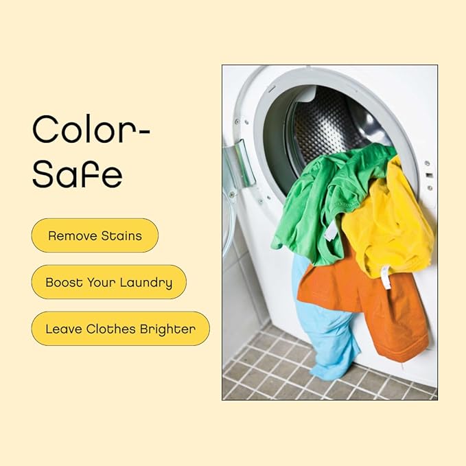 Unscented Oxygen Bleach Powder and Color Safe Stain Remover by AspenClean - Image 2