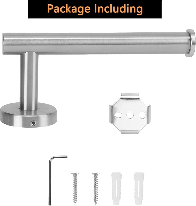 NearMoon Bathroom Toilet Paper Holder, Premium SUS304 Stainless Steel Rustproof - Image 6