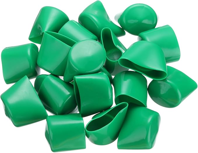 uxcell 20pcs Rubber End Caps 43mm ID Vinyl PVC Round Tube Bolt Cap Cover Screw - Image 4