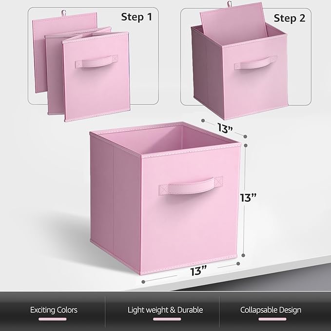 Sorbus 13 Inch Storage Bins - Image 7