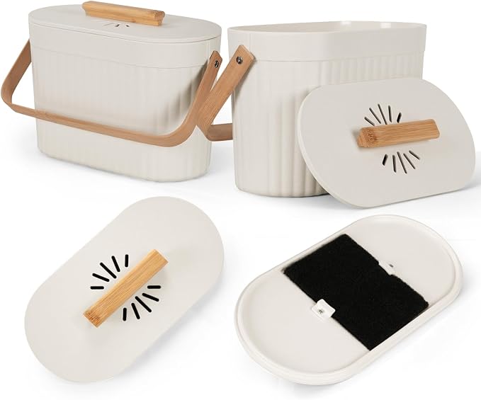 Odorless Counter Top Compost Bucket - Image 7