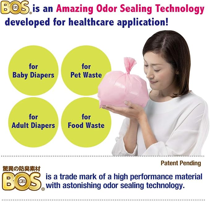 BOS Amazing Odor Sealing Baby Diaper Disposal Bags - Image 7