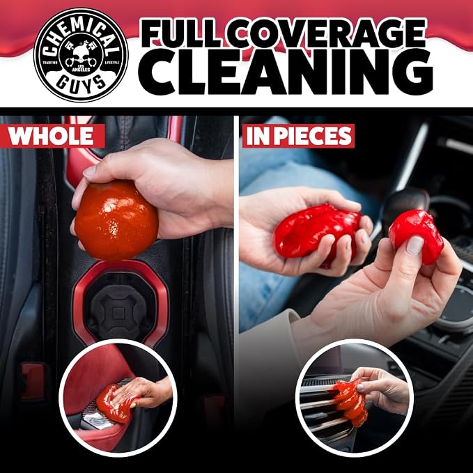 Chemical Guys Sticky Icky Car Cleaning Gel, Automotive Dust Car Crevice Cleaner - Image 5