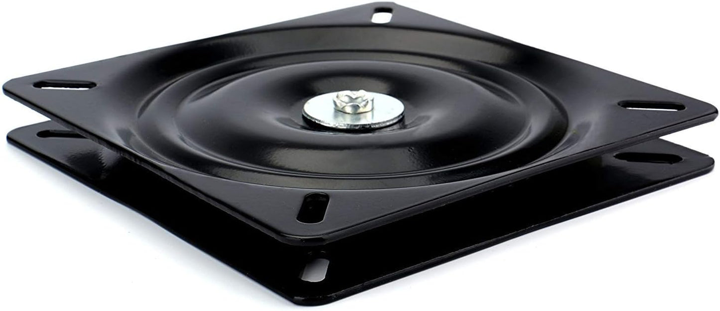 Heavy Duty Bar Stool Swivel Replacement for Recliner Chair & Bar Stool Square Swivel Furniture Replacement(Ball Bearing) (6 inch)