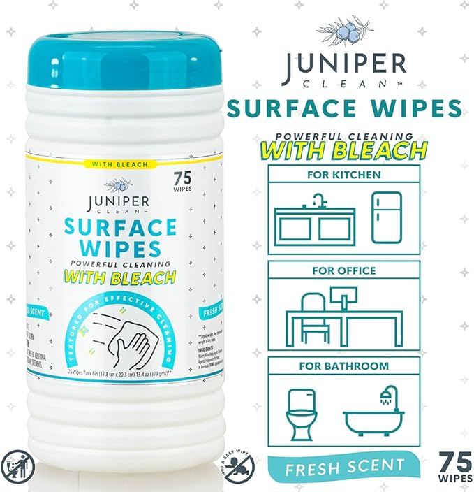 4 Pack Surface Cleaning Wipes - Image 3