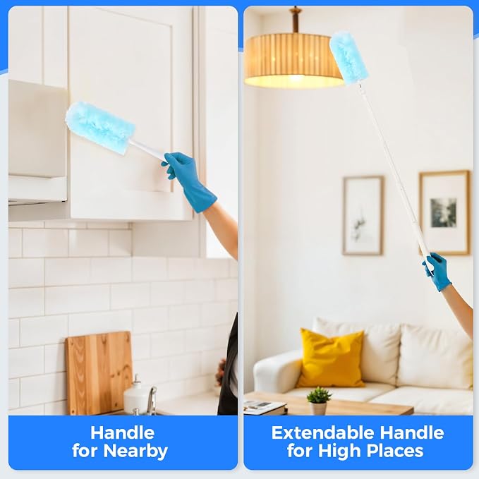 30 PCS Disposable Dusters Refills, 360 Degree Microfiber Duster Refills Kit - Image 6
