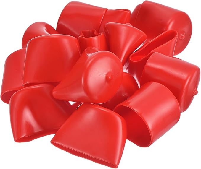 uxcell 20pcs Rubber End Caps 43mm ID Vinyl Round Tube Bolt Cap Cover Thread - Image 4