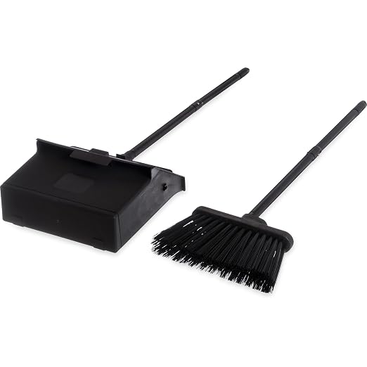 SPARTA Duo-Pan Upright Dust Pan and Broom Set, Essential Cleaning Tools - Image 2