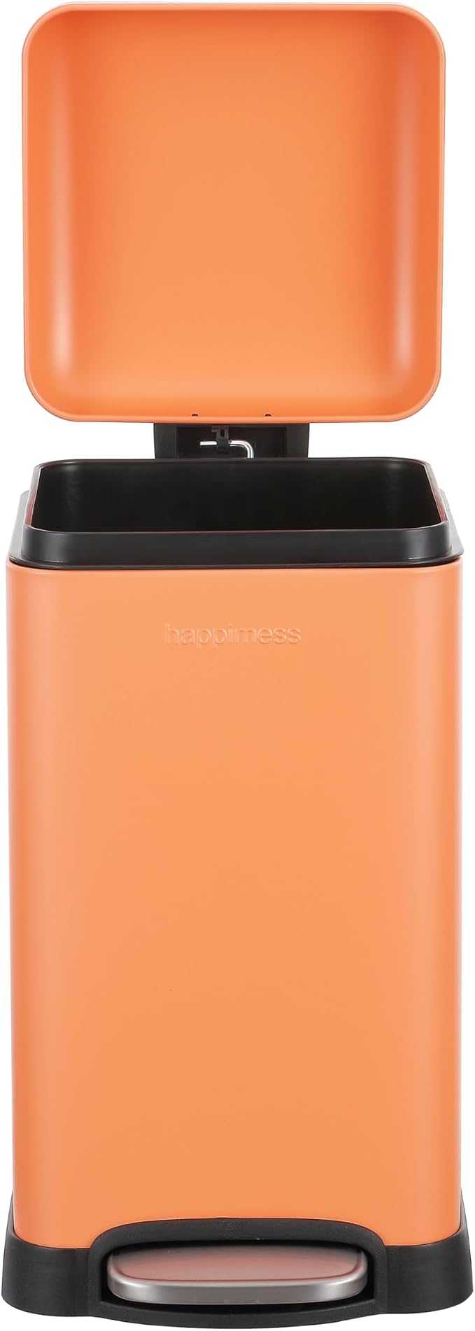 happimess HPM1012K Betty Retro Mini 3.2-Gallon Step-Open Trash Can, Carrot Cake - Image 6