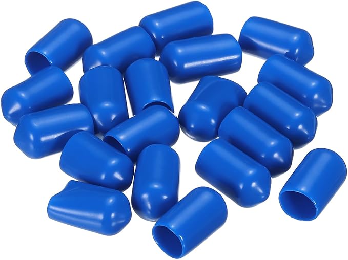 uxcell 20pcs Rubber End Caps 8.5mm ID Vinyl PVC Round Tube Bolt Cap Cover Screw - Image 4