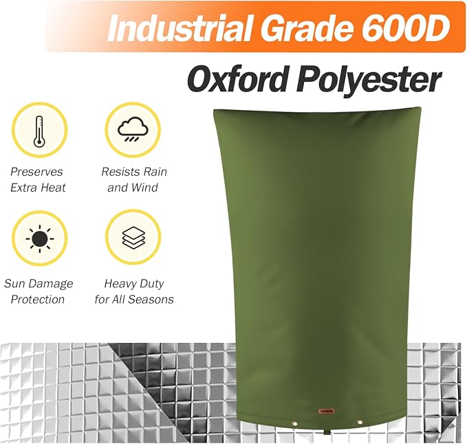 TOHONFOO Backflow Preventer Pipe Insulation Cover - Image 6