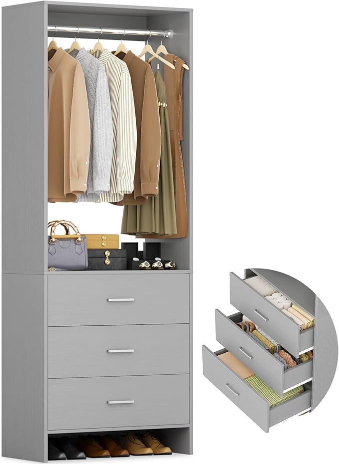 Aheaplus 2FT Closet System by Aheaplus