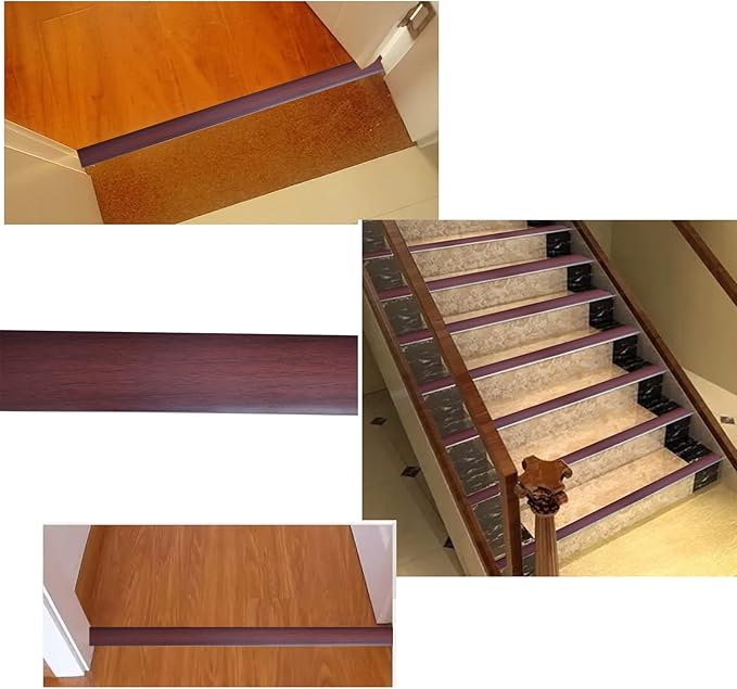 Floor/Door Flat Transition Strip & Self Adhesive Floor Vinyl Floor Edge Trim - Image 5