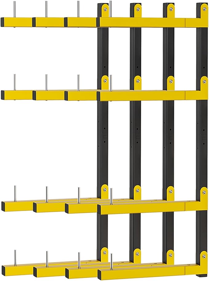 Lumber Storage Rack, Upgrade Cantilever Folding Lumber Rack Wall Mount by Olgsibb