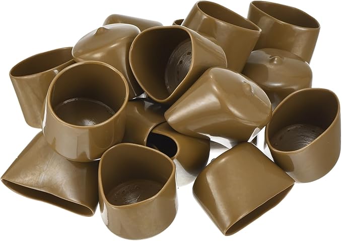 uxcell 20pcs Rubber End Caps 37mm ID Vinyl PVC Round Tube Bolt Cap Cover Screw - Image 4