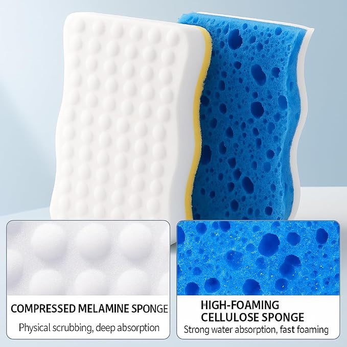 Ampang Wave-Shaped Scrub Sponges - Image 4
