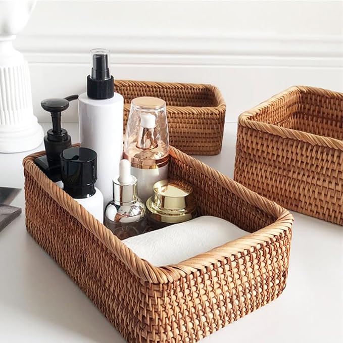 Rattan Storage Baskets, Wicker Baskets - Image 6