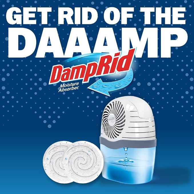 DampRid Moisture Absorber Drop-in Tablet Refill Pack, Fragrance Free, 15.8 oz. - Image 7