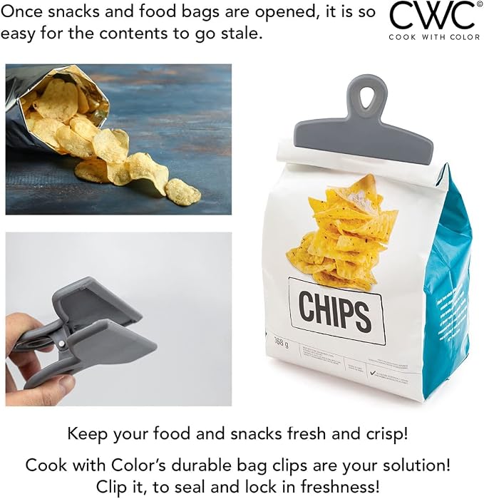 COOK WITH COLOR Bag Clips - Image 3