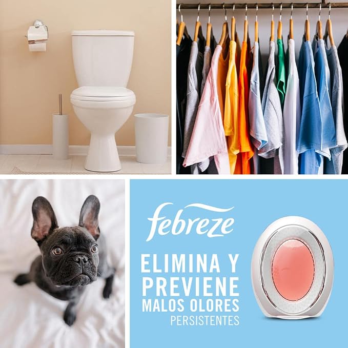 Febreze Small Spaces Air Freshener, Wild Berries, Odor Fighter - Image 5