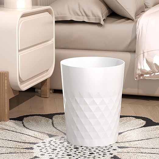 Small Bathroom Trash Can 2 Pack 1.8 Gallon Garbage Can Waste Basket Recycling - Image 7
