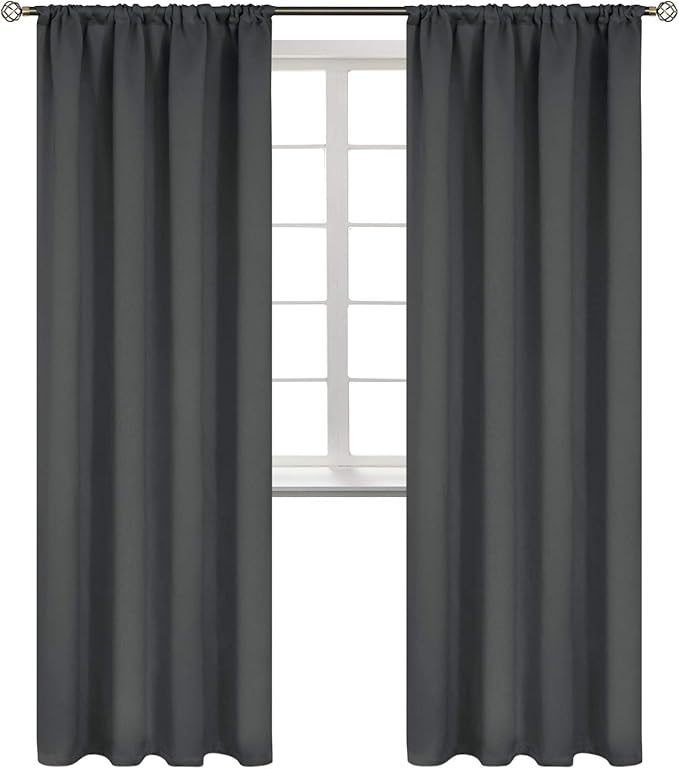 BGment Rod Pocket Blackout Curtains by BGment